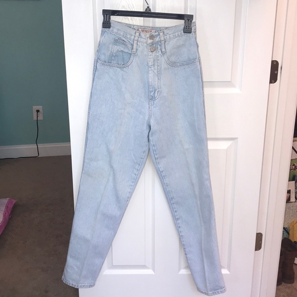 light blue guess jeans